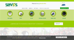 Desktop Screenshot of inmobiliariaservos.com