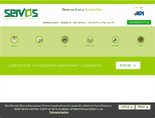 Tablet Screenshot of inmobiliariaservos.com